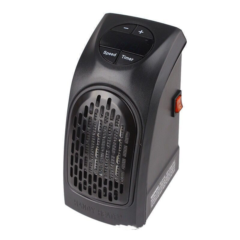 Portable Electric Ceramic Space Heater - Mini Heater Fan for Home, Office, or Camping
