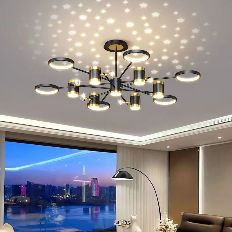 Light Luxury Nordic Star Chandelier - Modern Whole House Lighting Package