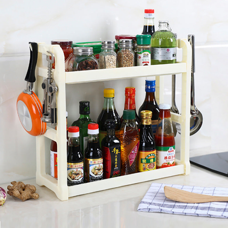 Multilayer Kitchen Storage Shelving - Organize Your Kitchen Supplies