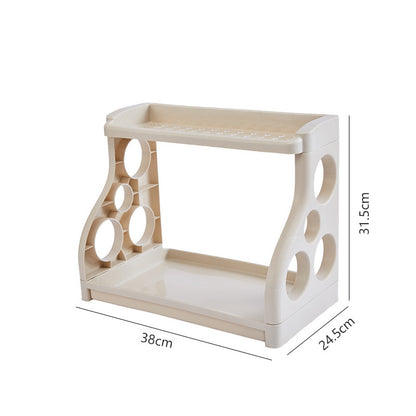 Multilayer Kitchen Storage Shelving - Organize Your Kitchen Supplies