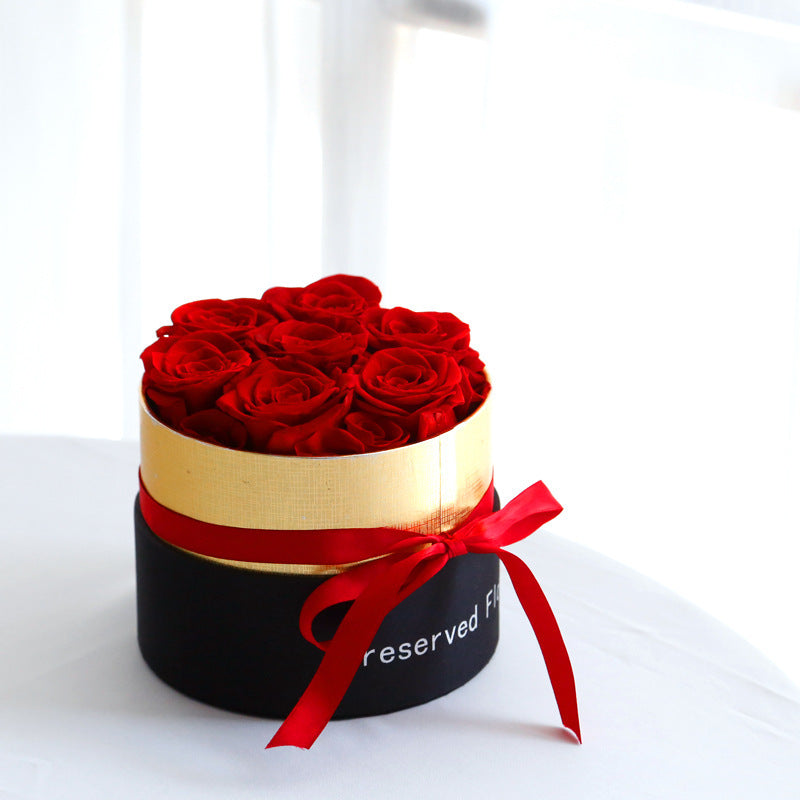 Eternal Preserved Roses in Gift Box - Real Romantic Roses for Valentine's Day, Anniversaries, and Special Occasions