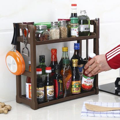 Multilayer Kitchen Storage Shelving - Organize Your Kitchen Supplies