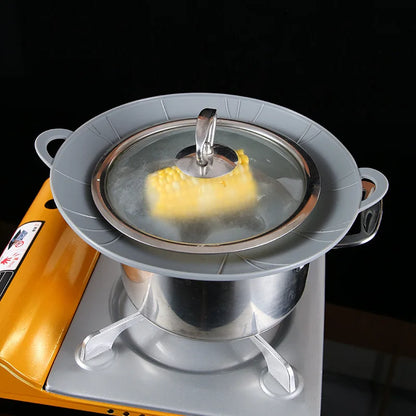 Multifunctional Silicone Spill Stopper Lid - Anti-Overflow Pot Cover
