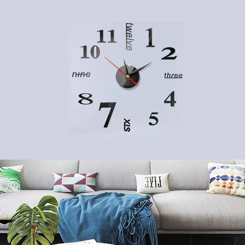 3D Wall-Mounted Alarm Clock - 2023 Internet Celebrity Design