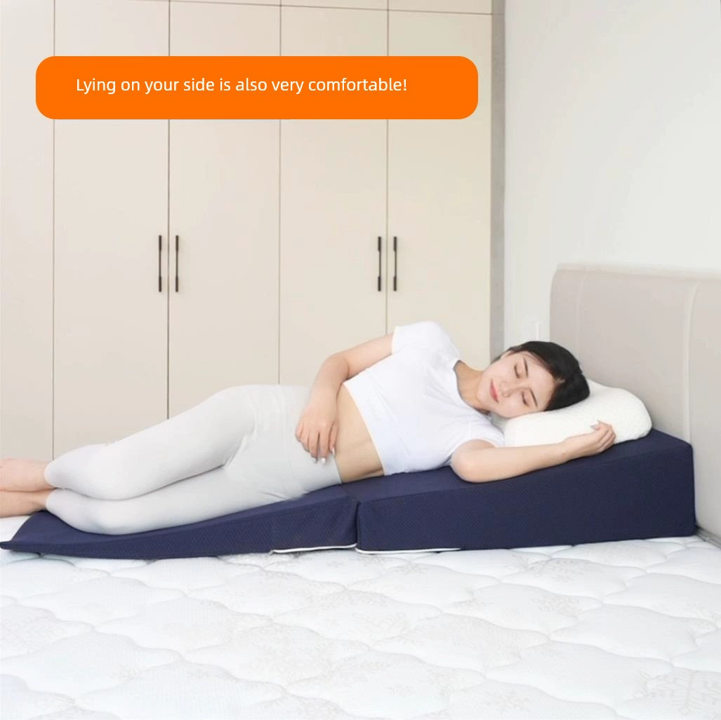 Anti-Reflux Slope Pillow and Cushion - Pregnancy Support for Stomach and Esophagus