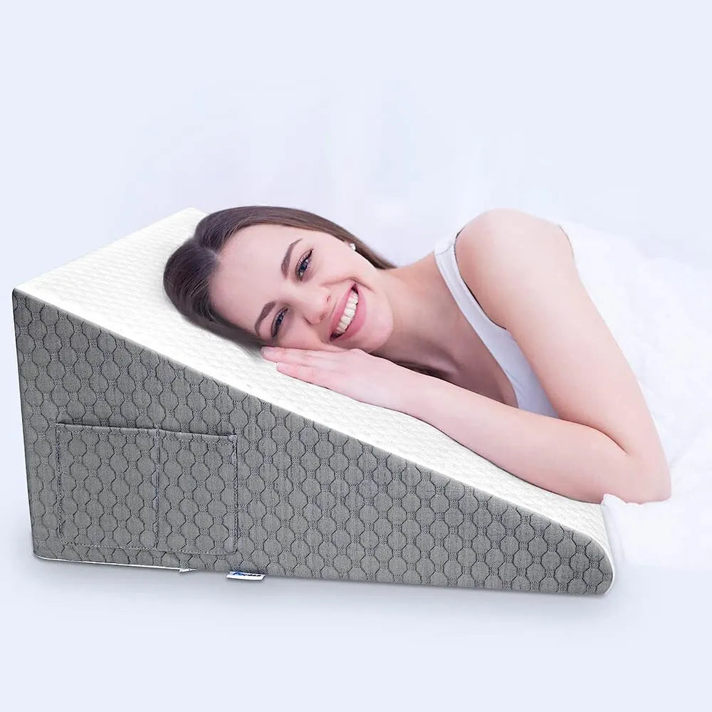 Wedge Pillow for Acid Reflux and Surgery Recovery