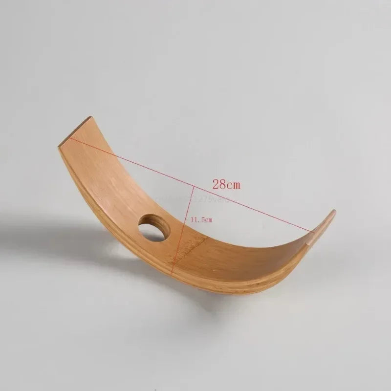 Wooden Balance Red Wine Rack - Bamboo Wine Stand & Bottle Holder