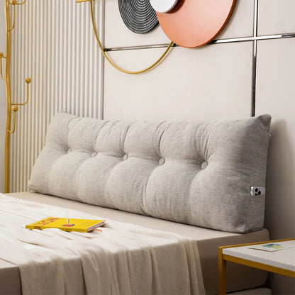 Triangle Bedside Cushion | Removable Washable Back Support Pillow