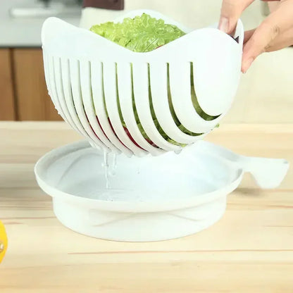 Vegetable Chopper and Salad Cutter Bowl - Kitchen Tools
