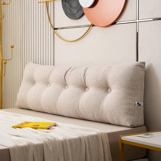 Triangle Bedside Cushion | Removable Washable Back Support Pillow