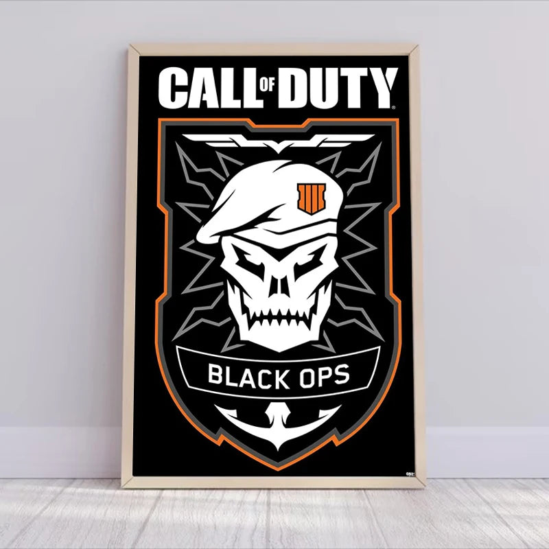 Call of Duty Wall Art Posters - Gaming Room Decor