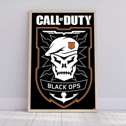 Call of Duty Wall Art Posters - Gaming Room Decor