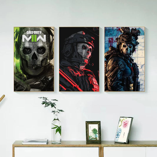 Call of Duty Wall Art Posters - Gaming Room Decor