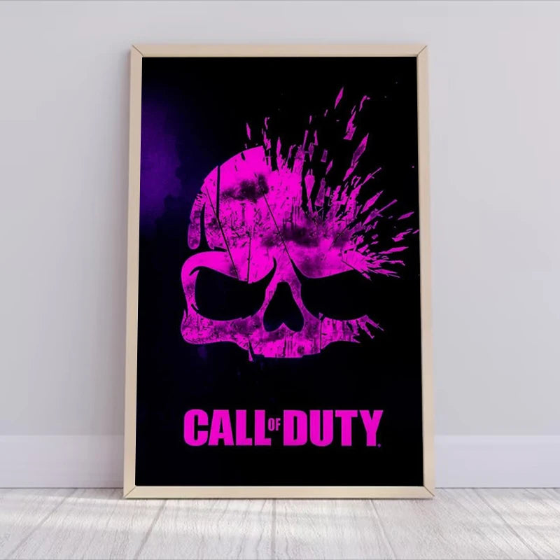 Call of Duty Wall Art Posters - Gaming Room Decor