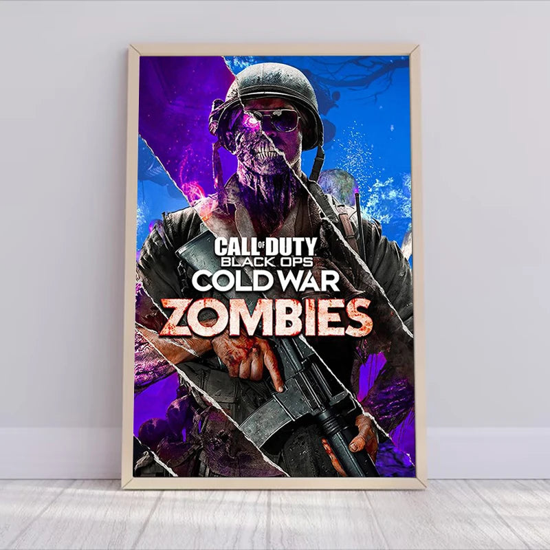 Call of Duty Wall Art Posters - Gaming Room Decor