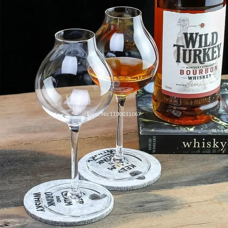 Vintage 1920s Onion Shape Whiskey Shot Glass - Classic Blender Design