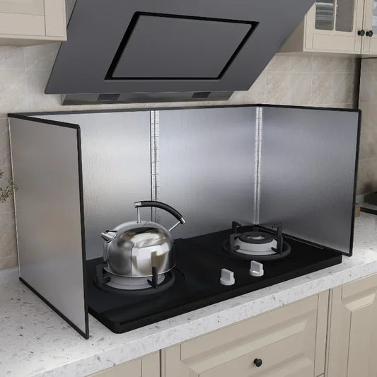Anti Oil Splatter Guard - Stainless Steel Folding Grease Screen