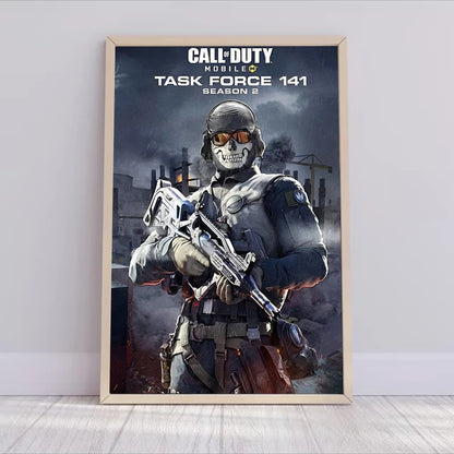 Call of Duty Wall Art Posters - Gaming Room Decor