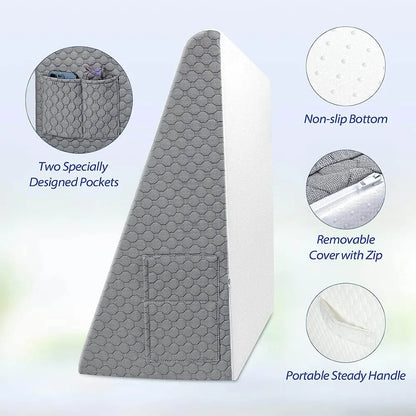 Wedge Pillow for Acid Reflux and Surgery Recovery