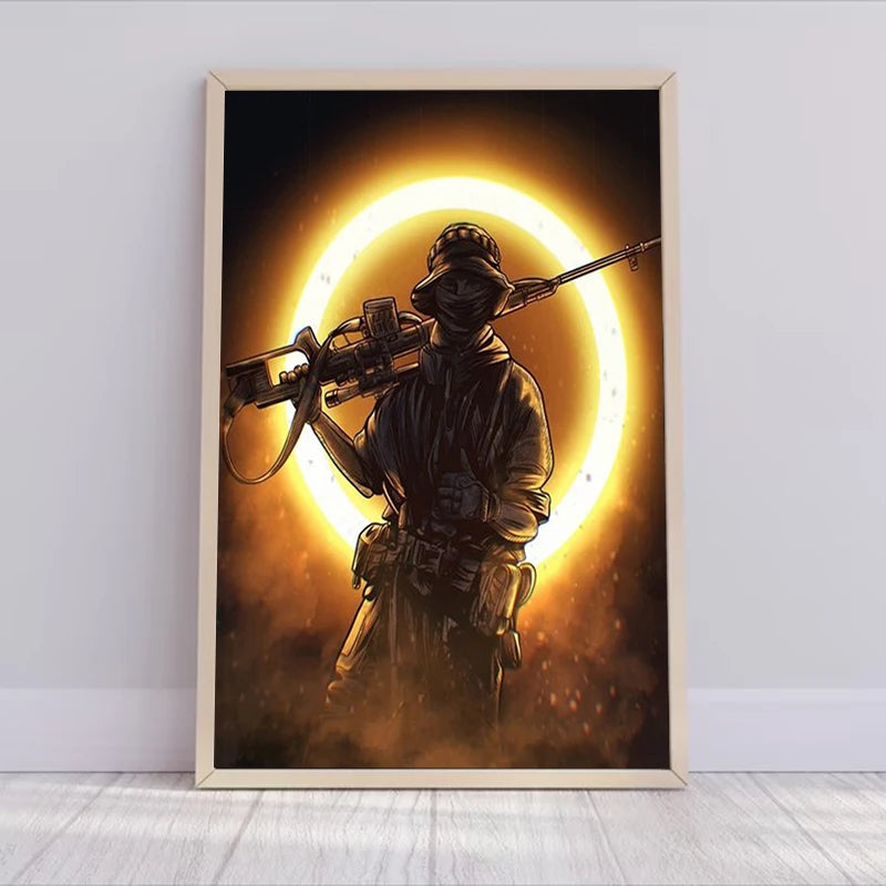 Call of Duty Wall Art Posters - Gaming Room Decor