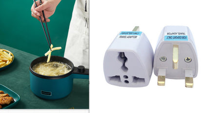 Mini Kitchen Electric Pot – 1.2L Non-Stick Multifunctional Cooker | Smart Noodle, Soup, Steamer & Hot Pot