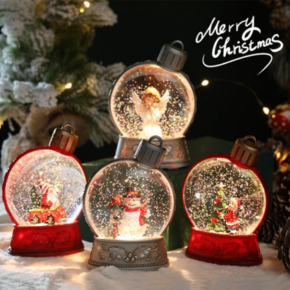 Christmas Luminous Simulation Flat Light - LED Flame Light Holiday Scene Decor
