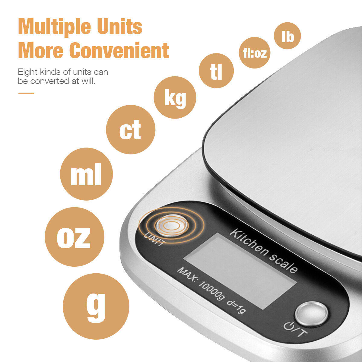 Digital Kitchen Food Scale - Multifunction Weight Balance