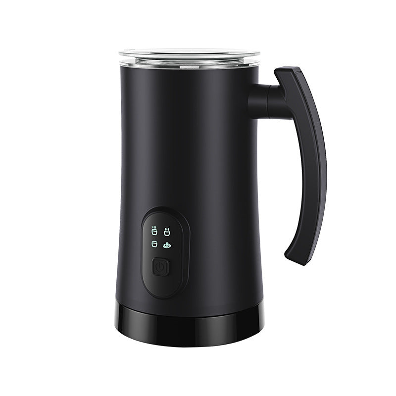 Automatic Stainless Steel Milk Frother | Hot & Cold Milk Whipping Machine