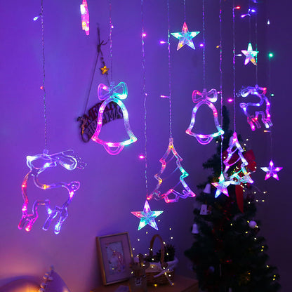 Christmas Pendant Night Light – Festive Decoration with Warm LED Glow