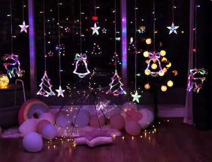 Christmas Pendant Night Light – Festive Decoration with Warm LED Glow
