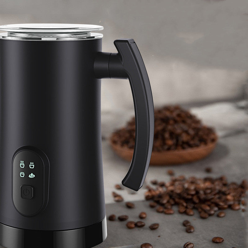Automatic Stainless Steel Milk Frother | Hot & Cold Milk Whipping Machine