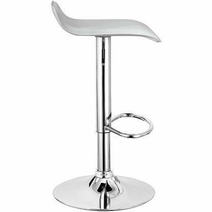 Set of 4 Swivel Bar Stool PU Leather Adjustable Kitchen Counter Chair  2*HW66518